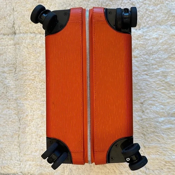 Orange Louis Vuitton Horizon 55 Rolling Suitcase - Picture 9 of 16